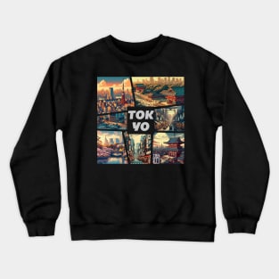 JAPANESE CITY - TOKYO - TRAVEL -1 Crewneck Sweatshirt